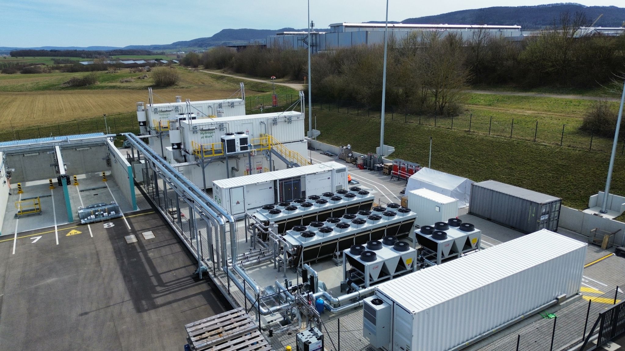 Schwäbisch Gmünd Lhyfe - green hydrogen production unit