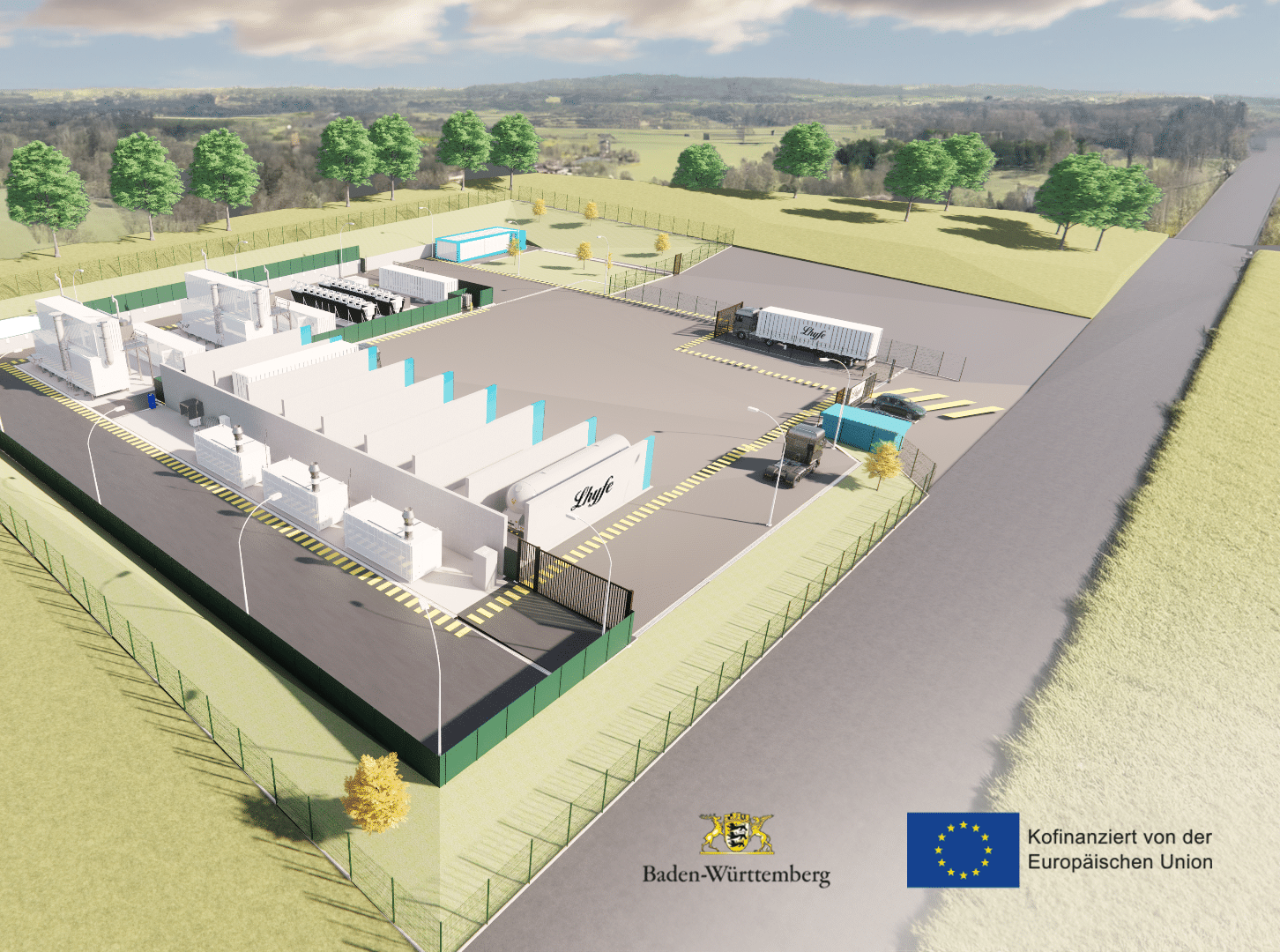 Lhyfe Schwäbisch Gmünd green hydrogen production unit in Germany