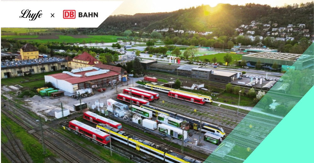 Lhyfe y Deutsche Bahn cooperan para el uso de trenes no contaminantes gracias al hidrógeno verde
